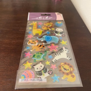 Sticko dimensional animal stickers 