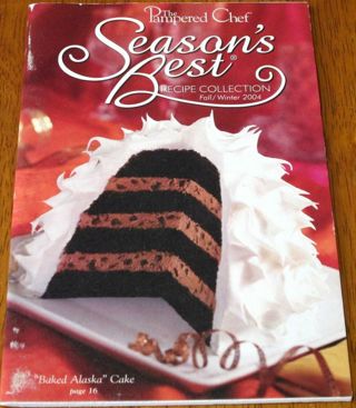 PAMPERED CHEF SEASONS BEST COOKBOOK