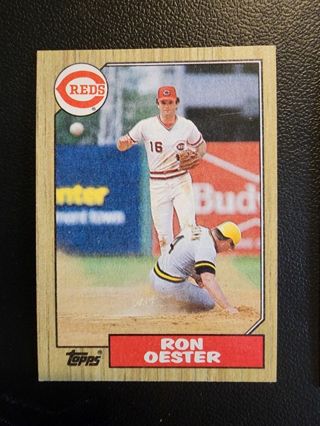 87 Topps Ron Oester #172