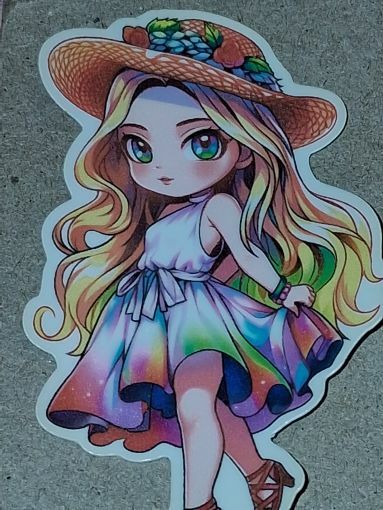 Free: Beautiful one new thin laptop sticker no refunds regular mail only win 2 or more get extra