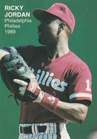 Ricky Jordan Philadelphia Phillies 1989 Rookies Superstars Two #8 Oddball