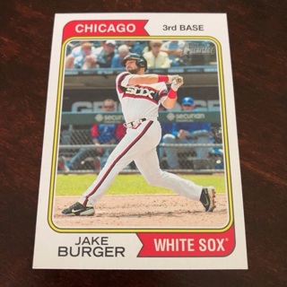 2023 Topps Heritage - [Base] #139 Jake Burger