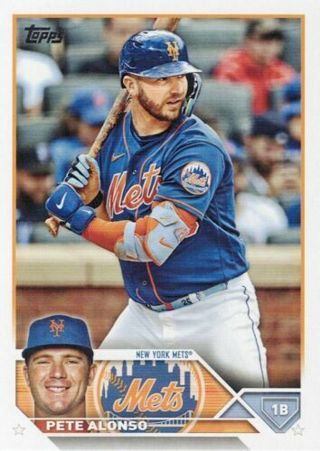 2023 Topps Base #20 Pete Alonso New York Mets