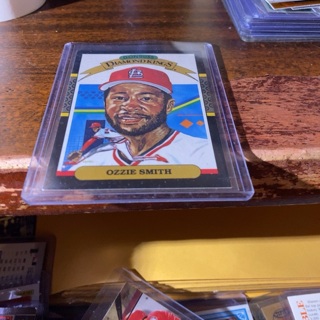 1987 donruss Diamond kings Ozzie Smith baseball card 