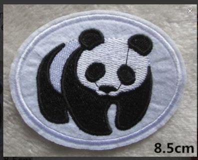 1 The World Wide Fund for Nature WWF IRON ON PATCH Save the Planet Panda Logo FREE SHIPPING