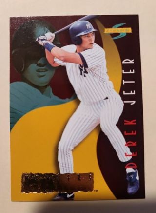 1996 Score Numbers Game Derek Jeter