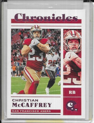 Christian McCaffrey 2022 Chronicles Pink #29