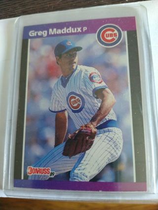 1989 Donruss Greg Maddux