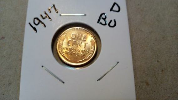 1947-D. BEAUTIFUL UNCIRCULATED WHEAT PENNY... YOU DECIDE THE PRICE