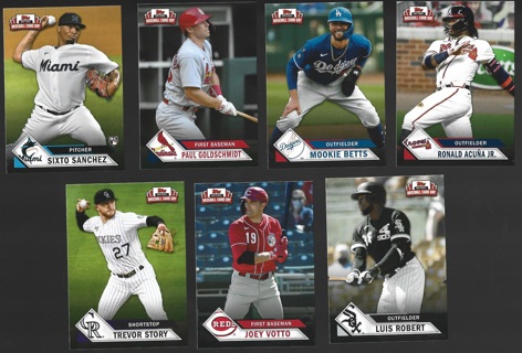 2021 Topps National Baseball Card Day 7 different Cards - All Listed 