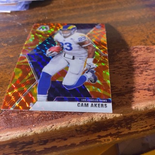 2020 panini prizm mosaic camo cam Akers rookie football card 