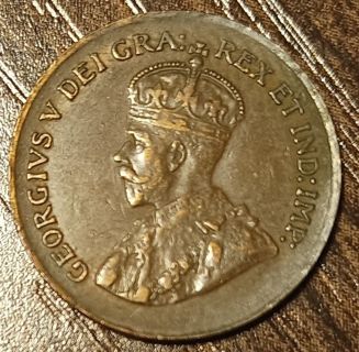 1927 Canada One Cent Full bold date!