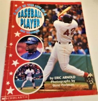 1996 A Day in the Life of a Baseball Player - MO Vaughn - Boston Red Sox - softcover
