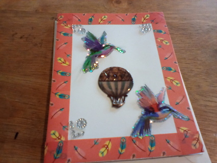 Handmade Card w/ Envelope: New