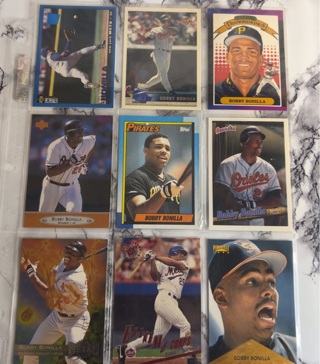 9 Baseball Cards