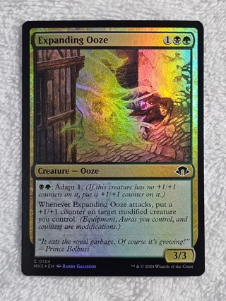 MTG Expanding Ooze FOIL Modern Horizons 3 #184 Magic Gathering Card