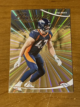 2023 Panini Prestige Football - Sunburst Parallel - JOSEY JEWELL #93