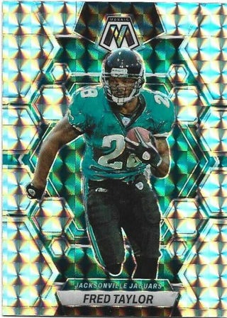 2023 MOSAIC FRED TAYLOR SILVER PRIZM REFRACTOR CARD