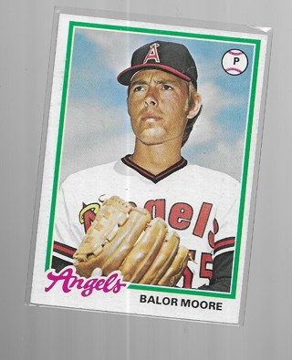 1978 TOPPS BALOR MOORE #368