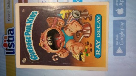 Original Garbage Pail kids#2b