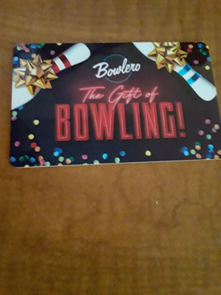 Bowlero gift card 