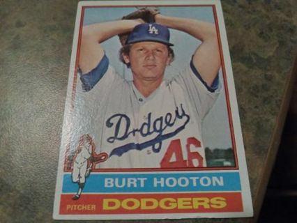 1976 TOPPS BURT HOOTON LOS ANGELES DODGERS BASEBALL CARD# 280