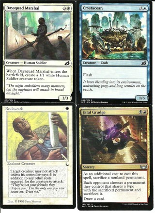 4MTG Cards:Fatal Grudge Streets of New Capenna 187/281 U 1994 Brainwash & More