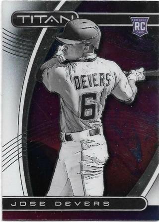 2021 CHRONICLES TITAN JOSE DEVERS ROOKIE CARD