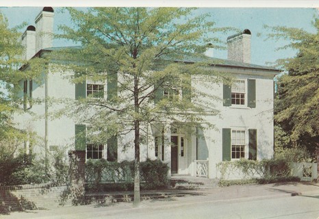 Vintage Unused Postcard: m: Birthplace of Woodrow Wilson, Staunton, VA