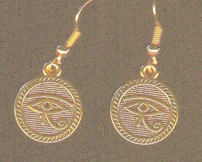 GP EYE OF HORUS EARRINGS (PLEASE READ DESCRIPTION)