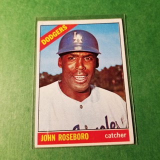  1966 - TOPPS BASEBALL CARD NO. 189 - JOHN ROSEBORO - DODGERS