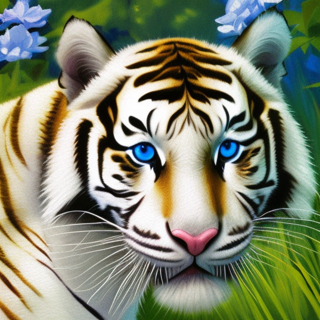 Listia Digital Collectible: Beautiful White Tiger