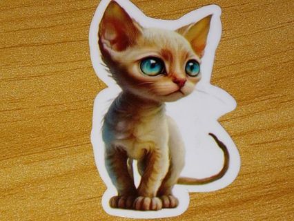 Cat Cute new one vinyl sticker no refunds regular mail only Very nice these are all nice