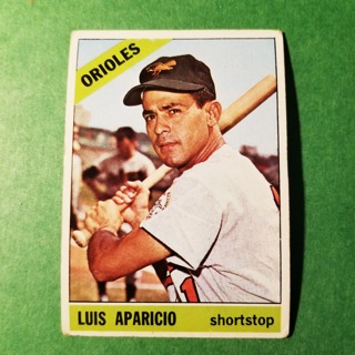 1966 - TOPPS BASEBALL CARD NO. 90 - LUIS APARICIO - ORIOLES