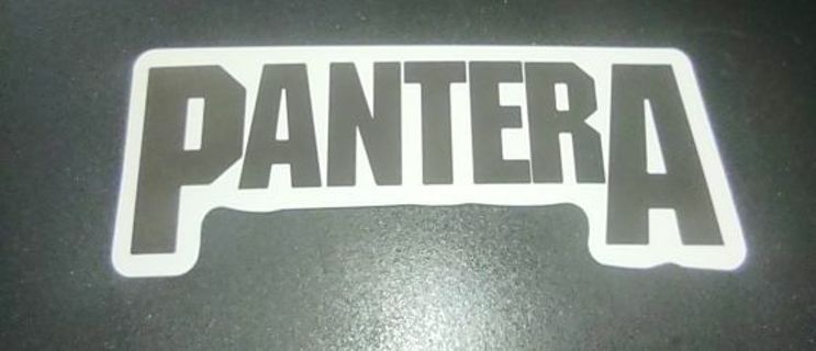 Pantera band sticker lot for toolbox hard hat Xbox One PS4 laptop, Guitar, Suitcase