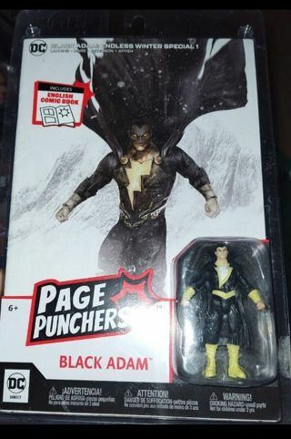 McFarlane DC Comics Page Punchers - 4" Figure with comic Brand NEW Black Adam