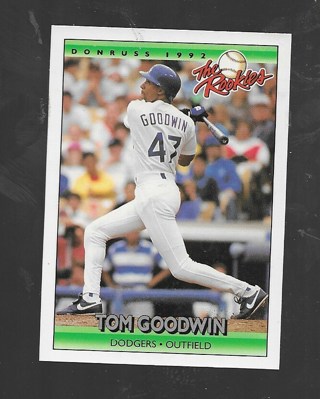 1992 DONRUSS TOM GOODWIN #43 