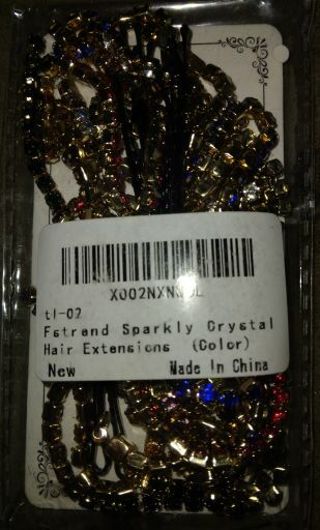 Sparkly Hair Extensions