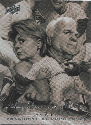 2008 Upper Deck Presidential Running Mate Predictors #PP13A John McCain/Hillary Clinton