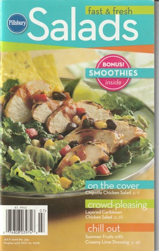 Soft Covered Recipe Book: Pillsbury: Salads