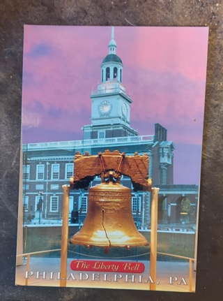 Liberty Bell And Independence Hall Postcard 