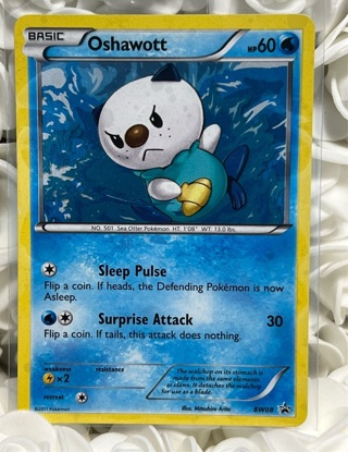 Oshawott BW08 Holo Pokemon TCG 