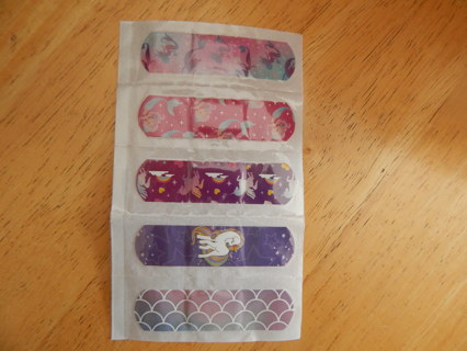 NEW~~ Lot of 5 BAND-Aids- MERMAID themed!!