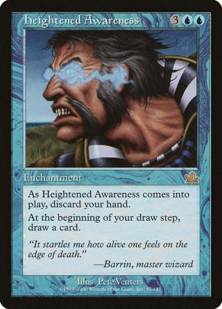 MTG Heightened Awareness – Prophecy Card  37/143