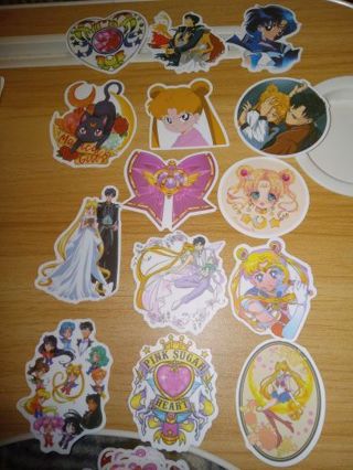 Anime 14 Cute new vinyl sticker no refunds regular mail only Very nice win 2 or more get bonus
