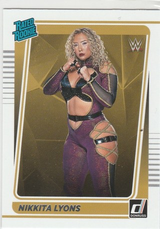 WWE Chronicles 2022 - Nikkita Lyons Rated Rookie card #112