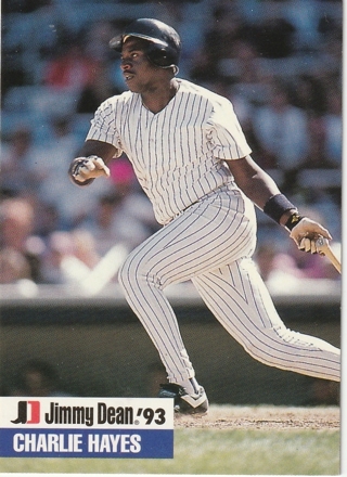 1993 Jimmy Dean Charlie Hayes Colorado Rockies