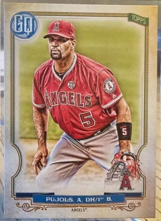 2020 Topps Gypsy Queen Albert Pujols #204 Los Angeles Angels