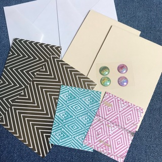 2 Beginners Kits for Small Cards with Envelopes, Free Mail