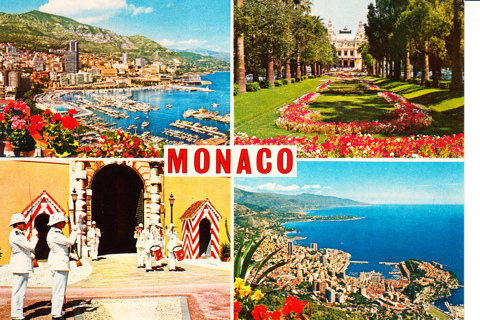 Vintage Postcard Monaco